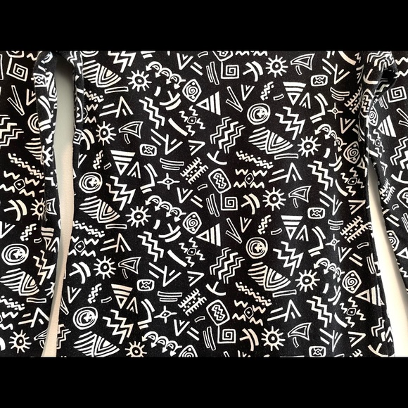 Forever 21 Bodycon Black and White Print Dress Size Small - Picture 2 of 9